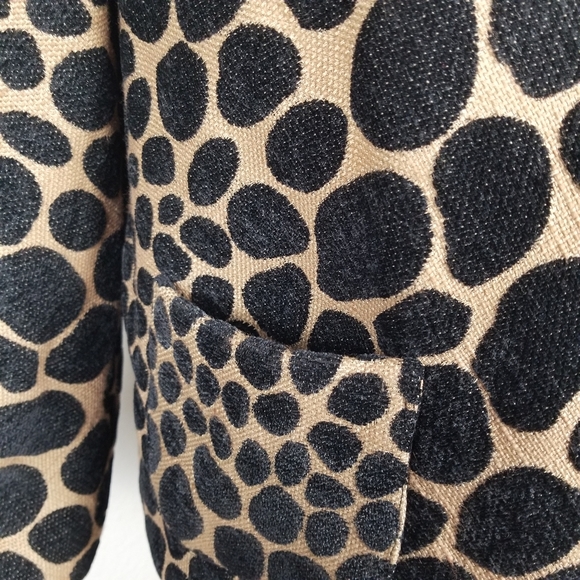 3 Sisters Cropped Spotted Swing Jacket - Picture 3 of 10